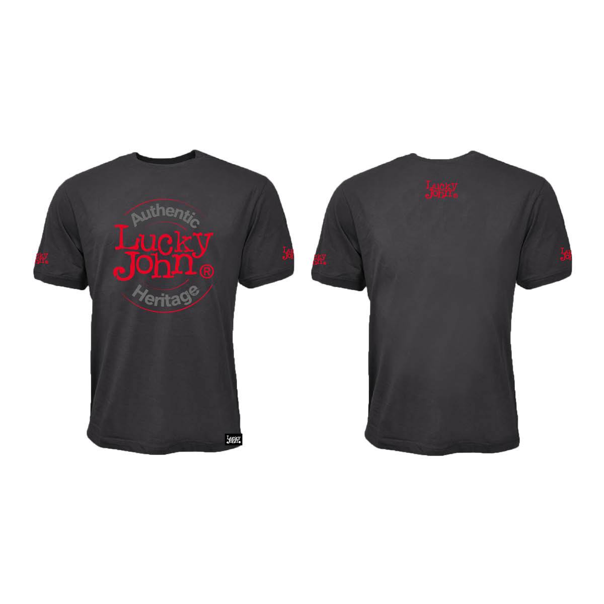 LUCKY JOHN T-SHIRT GREY