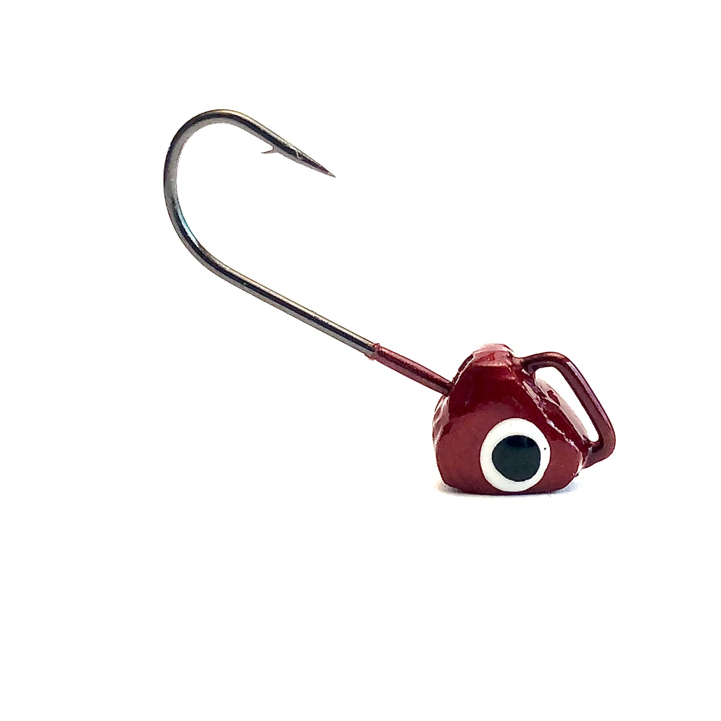 Dream jig size 6 (1/16oz) red large eyelet